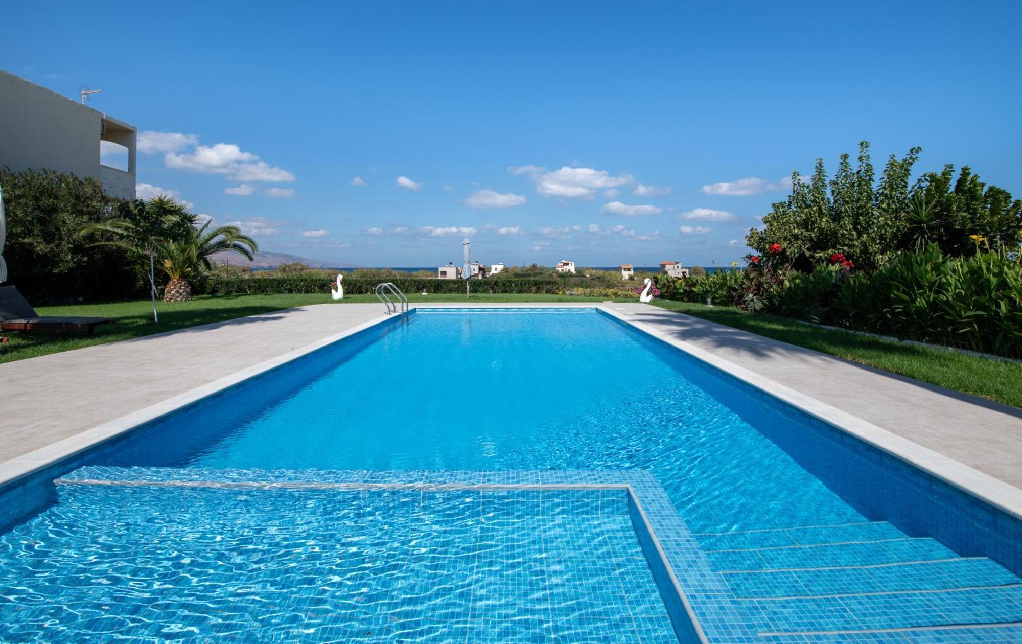 Socrates Holidays Apt. 2 With Pool Near The Beach Platanés Esterno foto